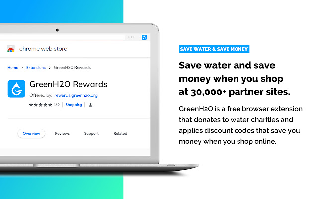 GreenH2O Rewards  from Chrome web store to be run with OffiDocs Chromium online