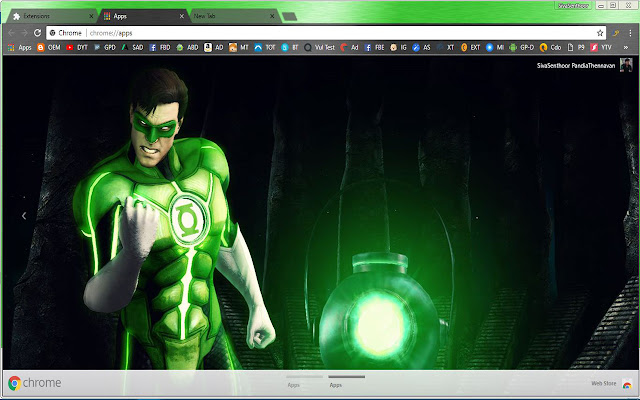 Green Lantern Super Hero Justice League Hero  from Chrome web store to be run with OffiDocs Chromium online