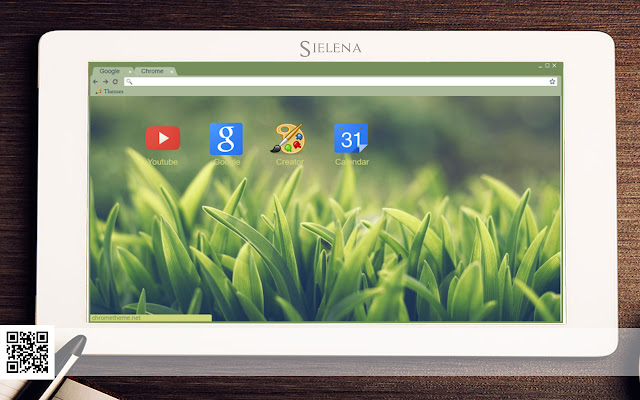 Green (Sielena theme)  from Chrome web store to be run with OffiDocs Chromium online