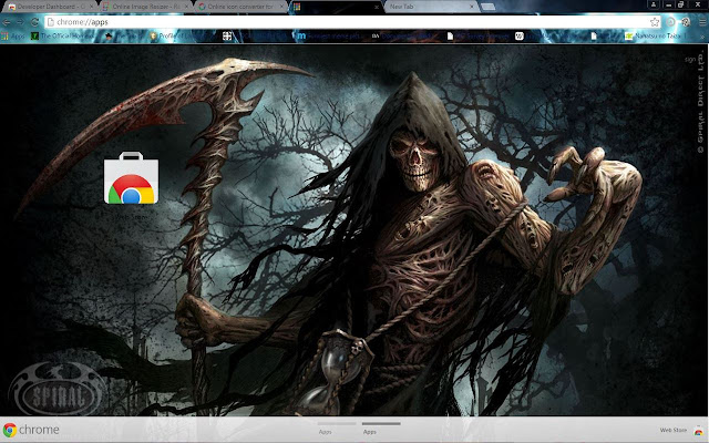 Grim Reaper  from Chrome web store to be run with OffiDocs Chromium online