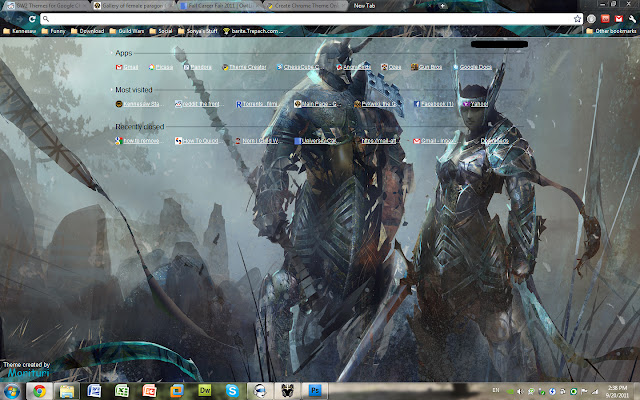 Guild Wars 2 Norn Theme  from Chrome web store to be run with OffiDocs Chromium online