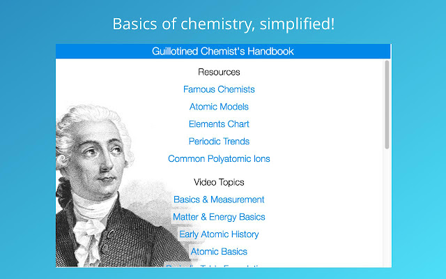 Guillotined Chemists Handbook  from Chrome web store to be run with OffiDocs Chromium online