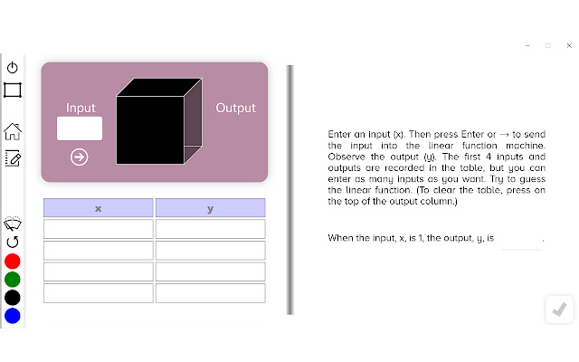 Guzinta Math: Introduction to Functions  from Chrome web store to be run with OffiDocs Chromium online