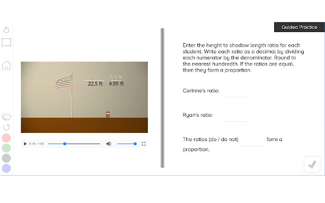 Guzinta Math: Introduction to Proportions  from Chrome web store to be run with OffiDocs Chromium online