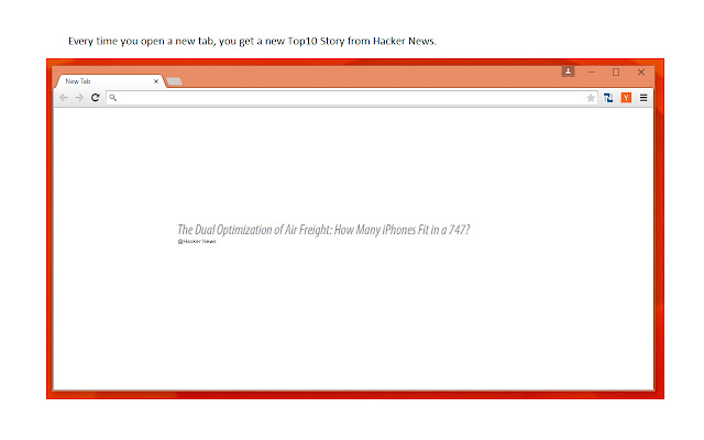 Hacker News All Day!  from Chrome web store to be run with OffiDocs Chromium online