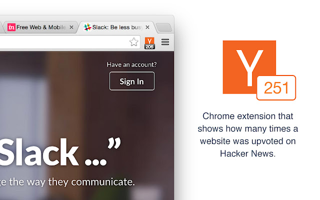 Hacker News Rank  from Chrome web store to be run with OffiDocs Chromium online