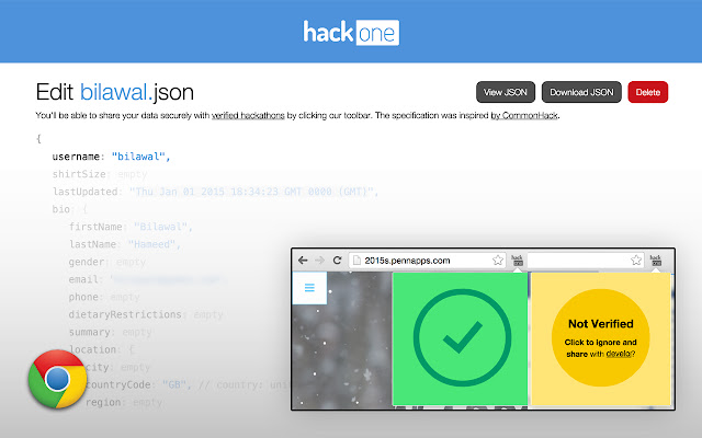 HackOne  from Chrome web store to be run with OffiDocs Chromium online