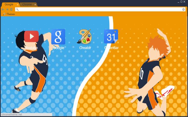 Haikyuu Contrast  from Chrome web store to be run with OffiDocs Chromium online