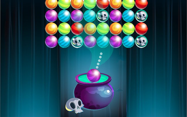 Halloween Bubble Shooter Html5 Game  from Chrome web store to be run with OffiDocs Chromium online