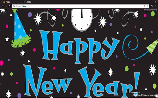 Happy New Year Crackers  from Chrome web store to be run with OffiDocs Chromium online