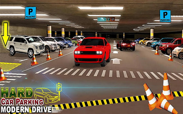 Hard Car Parking Modern Drive Game 3D  from Chrome web store to be run with OffiDocs Chromium online