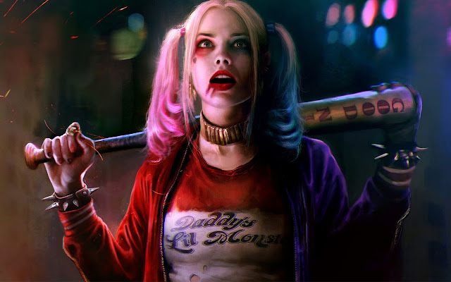 Harley Quinn  from Chrome web store to be run with OffiDocs Chromium online