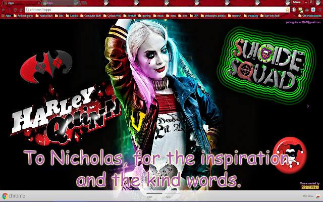 Harley Quinn I  from Chrome web store to be run with OffiDocs Chromium online