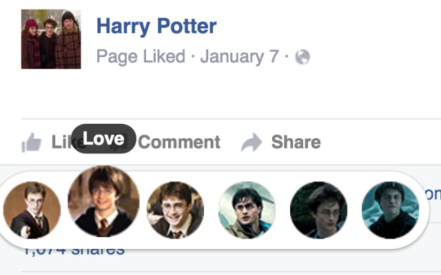 Harry Potter Reactions  from Chrome web store to be run with OffiDocs Chromium online