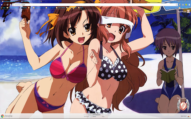 Haruhi Suzumiya 6 1366x768  from Chrome web store to be run with OffiDocs Chromium online