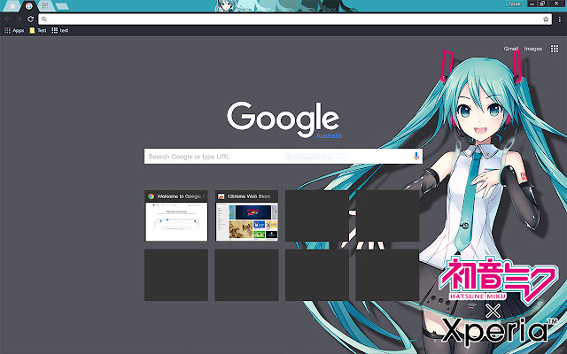 Hatsune Miku V4X x XPERIA  from Chrome web store to be run with OffiDocs Chromium online