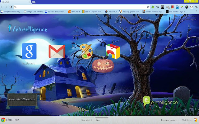 Haunted Mansion Halloween Theme  from Chrome web store to be run with OffiDocs Chromium online