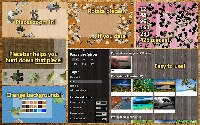 Hawaii Jigsaw Puzzles  from Chrome web store to be run with OffiDocs Chromium online