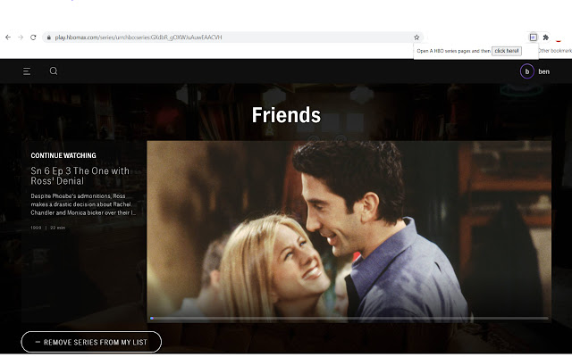 HBOMAX Random Episode Button  from Chrome web store to be run with OffiDocs Chromium online