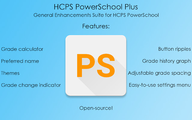 HCPS PowerSchool Plus  from Chrome web store to be run with OffiDocs Chromium online