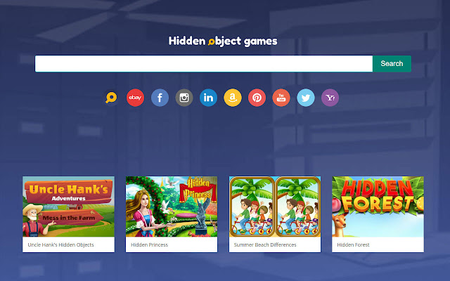 Hidden Object Games Start  from Chrome web store to be run with OffiDocs Chromium online