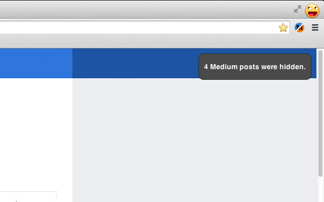 Hide Medium  from Chrome web store to be run with OffiDocs Chromium online