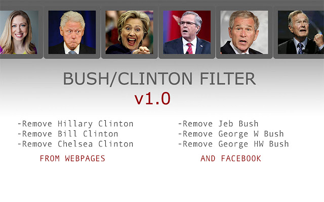 Hillary Filter  Jeb Filter: All In 1  from Chrome web store to be run with OffiDocs Chromium online