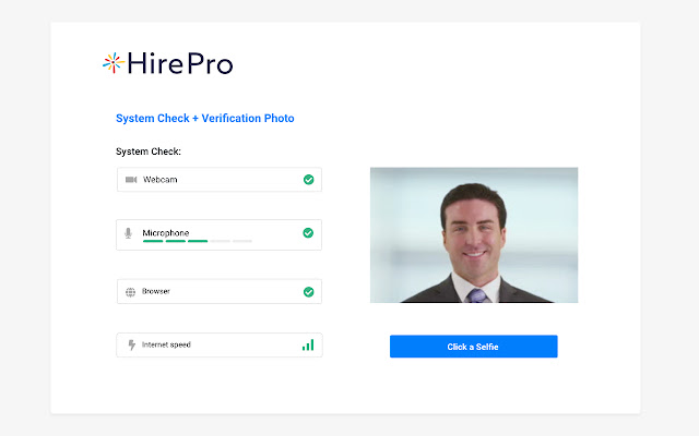 HirePro Proctoring  from Chrome web store to be run with OffiDocs Chromium online