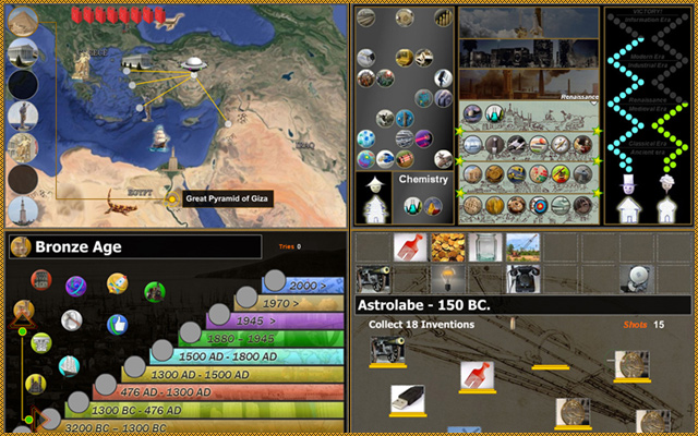 History Games  from Chrome web store to be run with OffiDocs Chromium online