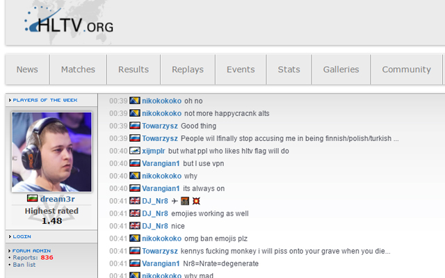 HLTVChat  from Chrome web store to be run with OffiDocs Chromium online