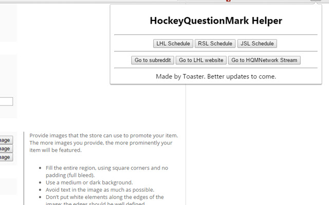 HockeyQuestionMark Helper  from Chrome web store to be run with OffiDocs Chromium online