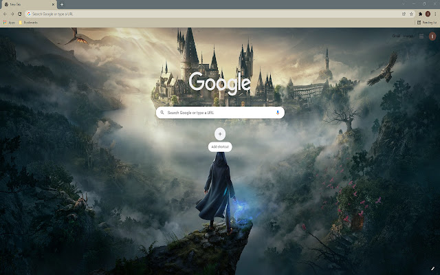 Hogwarts Legacy Wallpaper Theme  from Chrome web store to be run with OffiDocs Chromium online