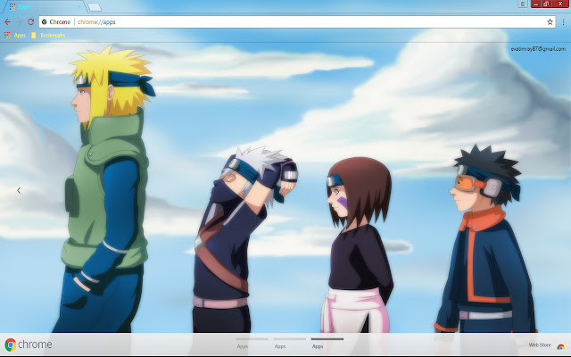 Hokage Kakashi Hatake  from Chrome web store to be run with OffiDocs Chromium online