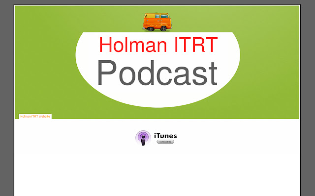 Holman ITRT Podcast  from Chrome web store to be run with OffiDocs Chromium online