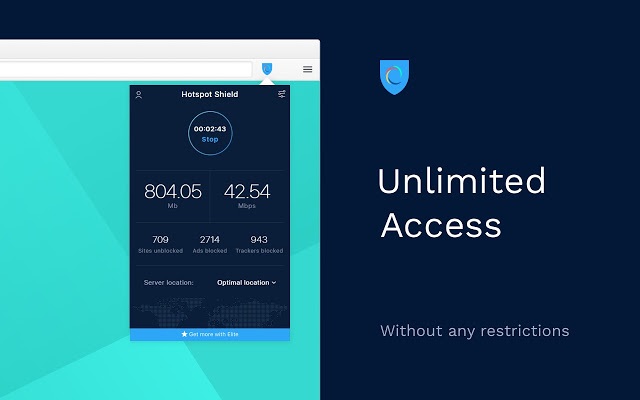 Hotspot Shield Elite VPN Proxy  from Chrome web store to be run with OffiDocs Chromium online