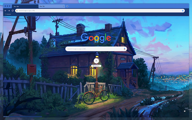 House in the evening  from Chrome web store to be run with OffiDocs Chromium online