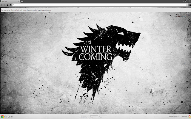 House Stark Winter Is Coming  from Chrome web store to be run with OffiDocs Chromium online