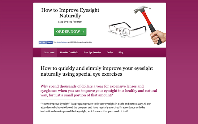 How to Improve Eyesight  from Chrome web store to be run with OffiDocs Chromium online