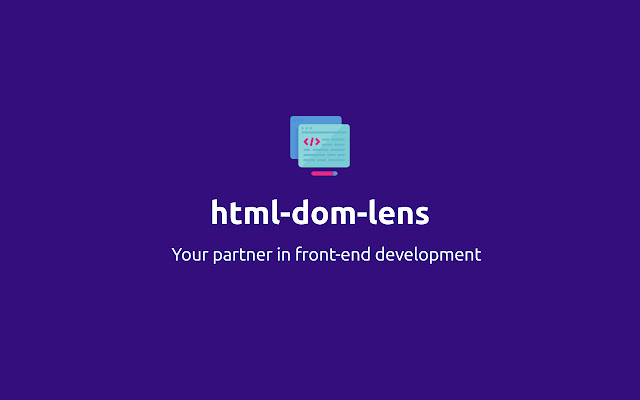 html dom lens extension  from Chrome web store to be run with OffiDocs Chromium online