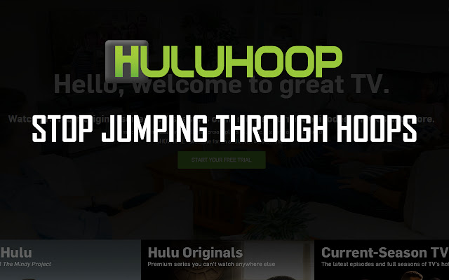 HuluHoop  from Chrome web store to be run with OffiDocs Chromium online