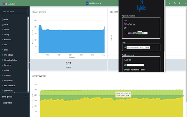 Hybris Tools Extention  from Chrome web store to be run with OffiDocs Chromium online