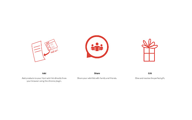 Hynt The Social Wishlist  from Chrome web store to be run with OffiDocs Chromium online