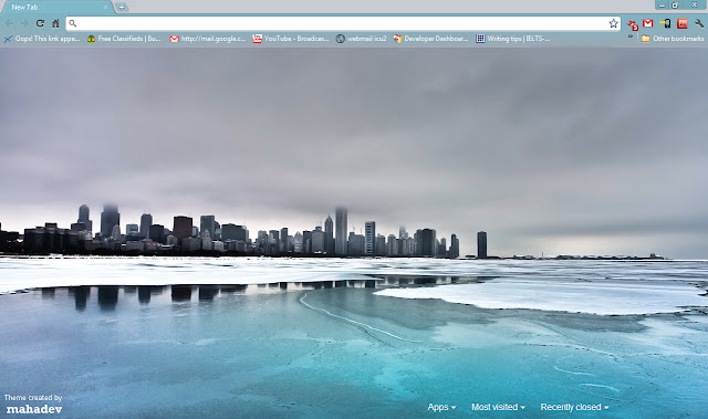 Ice city 1280x1024  from Chrome web store to be run with OffiDocs Chromium online