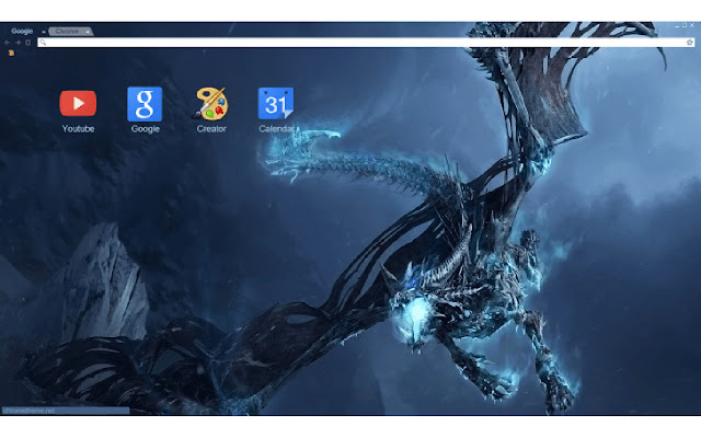 Ice Dragon 1920x1080  from Chrome web store to be run with OffiDocs Chromium online