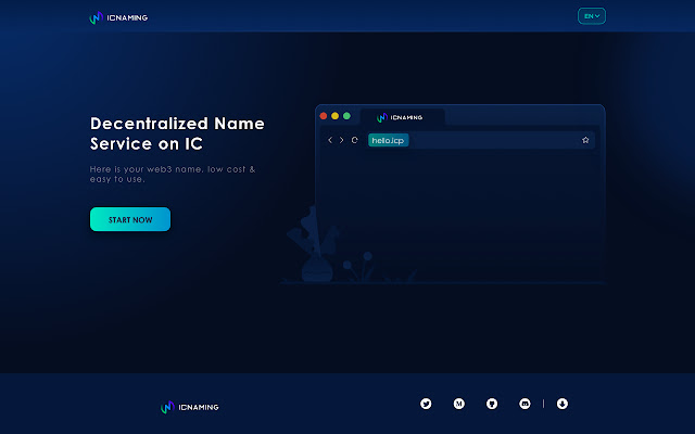 IC naming extensions  from Chrome web store to be run with OffiDocs Chromium online