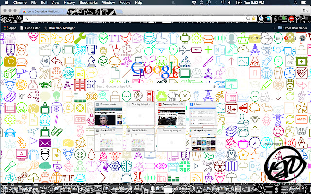 Icons Overdrive Multicolor  from Chrome web store to be run with OffiDocs Chromium online