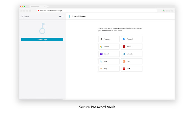 IDnotify Password Manager  from Chrome web store to be run with OffiDocs Chromium online