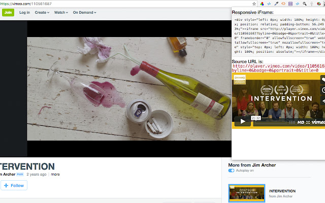 iFramed it!  from Chrome web store to be run with OffiDocs Chromium online