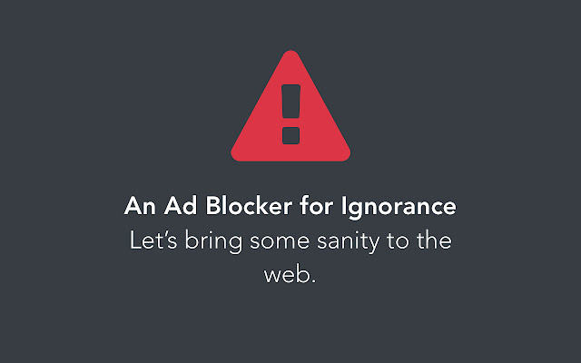 Ignorance Blocker  from Chrome web store to be run with OffiDocs Chromium online