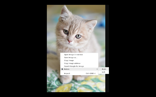 Image Rotate Context  from Chrome web store to be run with OffiDocs Chromium online